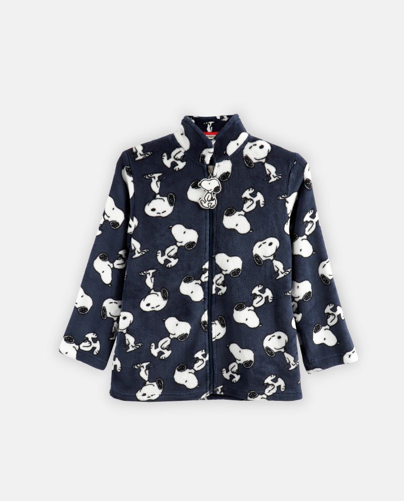VESTAGLIA AUTUNNO/INVERNO BAMBINA BLU 67079 BLU PEANUTS